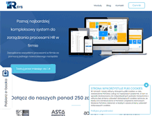 Tablet Screenshot of hrsys.pl